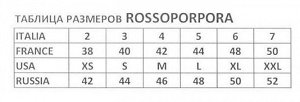 Таблица размеров Rossoporpora