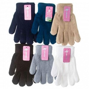 Перчатки для девочек с начесом Qingpeng 571