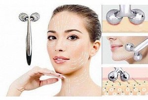 WELLDERMA Face Lifting Dark Silver Roller Роликовый массажер для лифтинга кожи