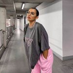 Женская футболка с принтом
