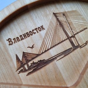 Деревянная менажница с морем wood-2027, шт