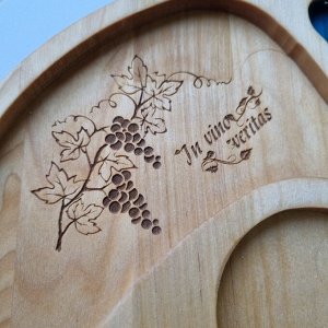 Деревянная менажница с морем wood-2031, шт