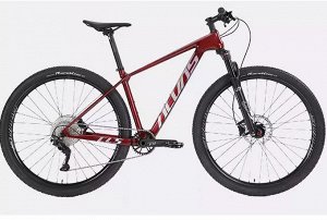 Горный карбоновый велосипед ALVAS SPIDER M5100. 29 колеса. Бордовый (29, 19)