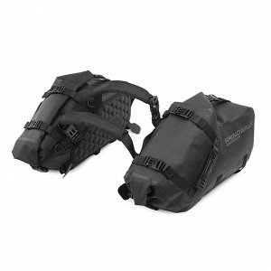 Мотосумка для мотоцикла Rhinowalk  MT1448BK. 24+24 л