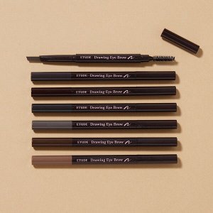 Etude House Карандаш для бровей с щеточкой Etude Drawing Eye Brow #06 Ash Brown, 0.25г