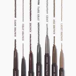 Карандаш для бровей с щеточкой Etude Drawing Eye Brow #02 Gray Brown, 0.25г