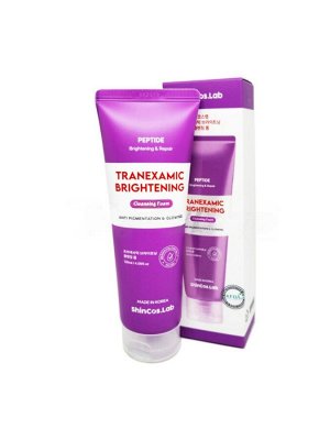 ShinCos.Lab Пенка для умывания от пигментации с транексамовой кислотой Tranexamic Brightening Cleansing Foam