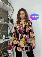 ЖЕНСКАЯ БЛУЗКА ТКАНЬ ВИСКОЗА В РАЗМЕР