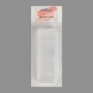 Футляр для бритвы,15x5x3 см, прозрачный
