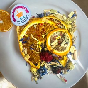 Вкусовая добавка в чай "№ 5. Лимон, апельсин,лемонграсс", 1 шт. (13-18 гр)