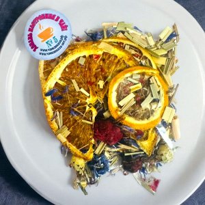 Вкусовая добавка в чай "№ 5. Лимон, апельсин,лемонграсс", 1 шт. (13-18 гр)