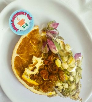 Вкусовая добавка в чай "№ 3. Облепиха,апельсин, имбирь" 1 шт. (13-18 гр)