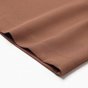 Платье женское на одно плечо MINAKU: Casual Collection цвет коричневый