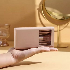 Кисти для макияжа в футляре, комплект 5 штук