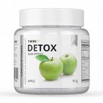 1WIN Детокс + экс.зеленого чая, Яблоко, 80 г, 32 пор, Detox Slim Effect, бад