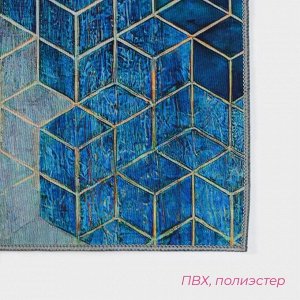 Коврики для дома Доляна «Галилео», 2 шт., 45x120 см, 40x60 см, МИКС