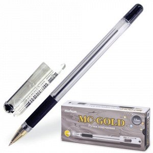 Ручка шариковая "mc gold" черная