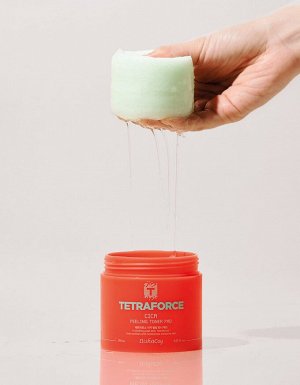 Очищающие успокаивающие пилинг пэды Elishacoy Tetraforce Cica Peeling Toner Pad 60 шт.
