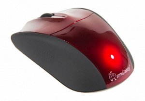 Мышь компьютерная беспроводная Smartbuy 325AG красная (SBM-325AG-R)