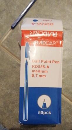 Шариковая ручка Raddar 555A