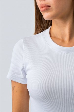 Женская футболка в рубчик Happyfox