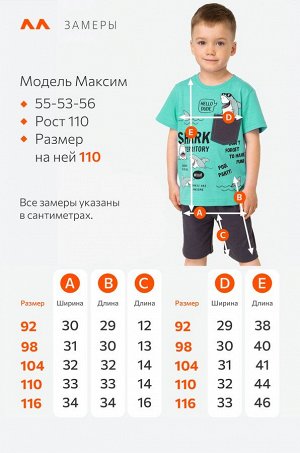 Костюм хлопковый для мальчика Happyfox