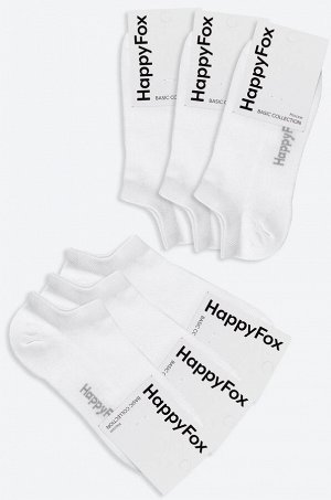 Набор носков в сетку 6 пар Happyfox