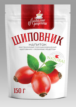 Напиток растворимый "Шиповник" 150гр. Любимые рецепты (0872)