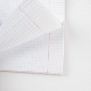 Тетрадь предметная Calligrata "Коллаж", 48 листов в клетку, со справочным материалом