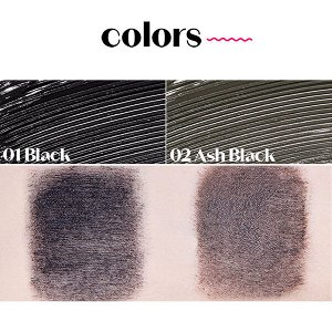 Водостойкая тушь для ресниц Etude Lash Up Comb Mascara #01 Black, 8г