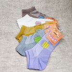 Носки детские тонкие сеточка короткие