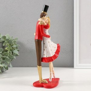 Фигурка полистоун «Объятия влюбленных», 11x7.5x25 см