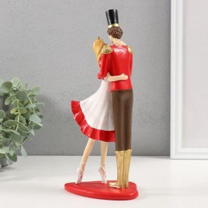 Фигурка полистоун «Объятия влюбленных», 11x7.5x25 см