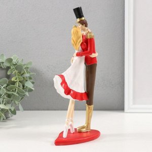Фигурка полистоун «Объятия влюбленных», 11x7.5x25 см