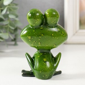 Фигурка полистоун лак «Лягушонок», 7x5x10.5 см