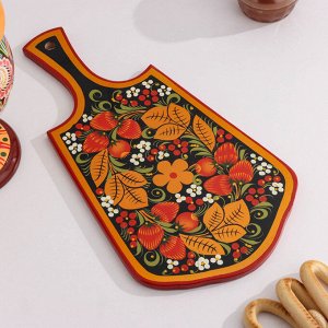 Набор разделочных досок «Котик», 2 шт, хохлома