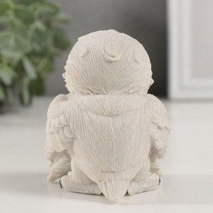 Фигурка полистоун «Семья белых совушек», 8x7x8.5 см