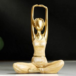 Статуэтка полистоун «Йогиня» 12x6x15 см