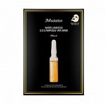 Jmsolution Витаминная маска-салфетка WATER LUMINOUS S.O.S AMPOULE VITA MASK BLACK