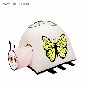Палатка детская игровая «Бабочка» с туннелем