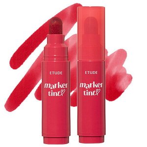 Матовый тинт-фломастер для губ Etude Dear Darling Marker Tint #01 Raspberry Pop, 3.5г