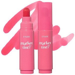 Матовый тинт-фломастер для губ Etude Dear Darling Marker Tint #04 Milk Strawberry, 3.5г