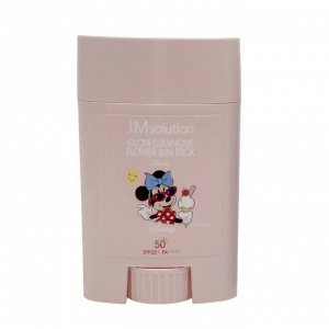 Jmsolution Солнцезащитный стик с экстрактом розы / Glow Luminous Flower Light Sun Stick SPF50+PA++++ Disney Minnie, 21 г