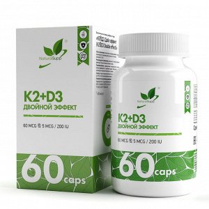 Д3+К2 / D3 + K2 / 60 капс.