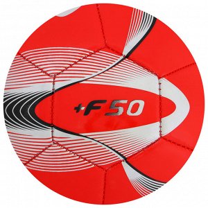 Футбольный мяч ONLYTOP +F50, машинная сшивка, 32 панели, р. 5, PVC
