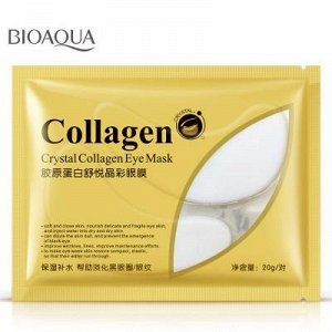 Коллагеновые патчи глаз BIOAQUA Crystal collagen