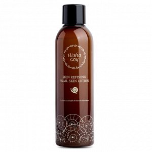 Лосьон для лица восстанавливающий с муцином улитки Skin Refining Snail Skin Lotion ElishaCoy 200 мл