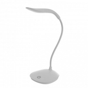 Лампа настольная "Фонарь" 1Вт 14 LED USB белый 13х10х42 см RISALUX