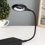 Светильник 16234/1BK 10хLED 1.5 Вт черный 6.2x37 см RISALUX