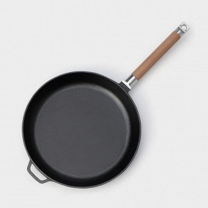 Сковорода Wild Kitchen, d=28 см, лопатка и губка в комплекте, чугун